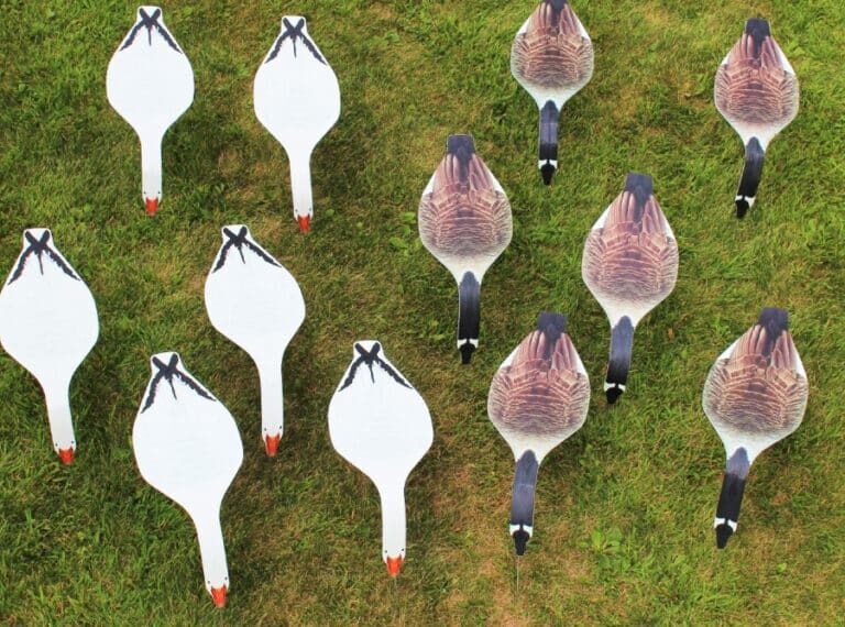 silhouette goose decoys, top down silhouette goose decoys, best silhouette goose decoys, horizontal silhouette goose decoys