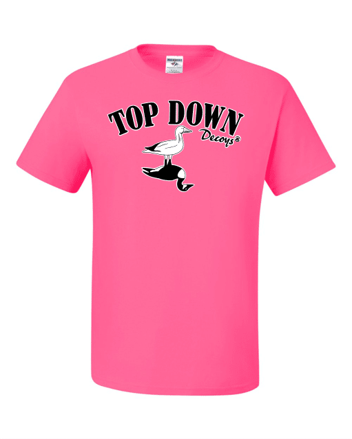 Short Sleeve T-Shirt-Neon Pink