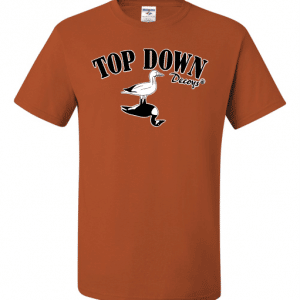 Short Sleeve T-Shirt-Texas Orange
