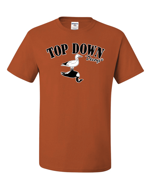 Short Sleeve T-Shirt-Texas Orange